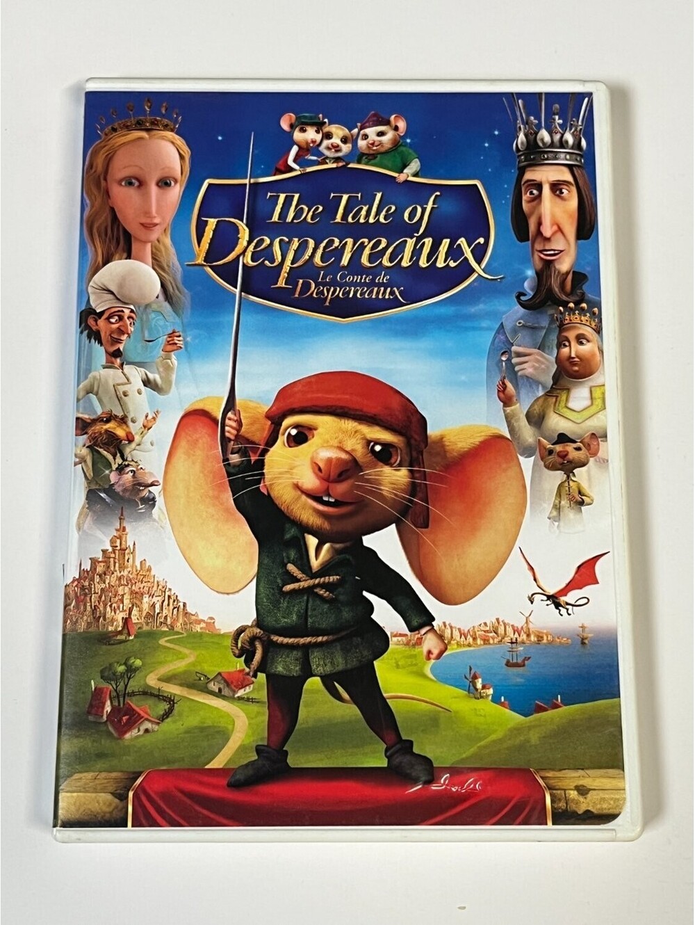 The Tale of Despereaux DVD Standard Edition 2008 Animation Region 1 Sam Fell